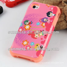 3D Sublimation Mobile Phone Case Printing For IP4/IP5